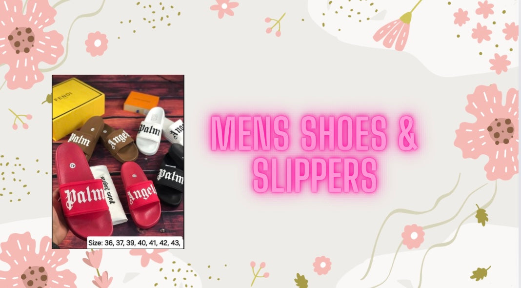 Men’s shoes & slippers