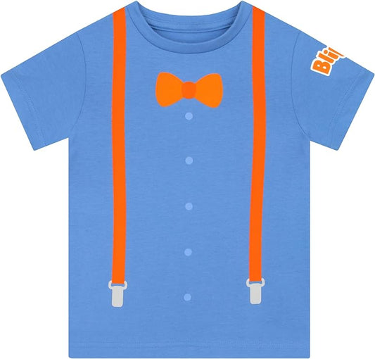 Blippi T Shirt Costume Boys Tshirt Summer