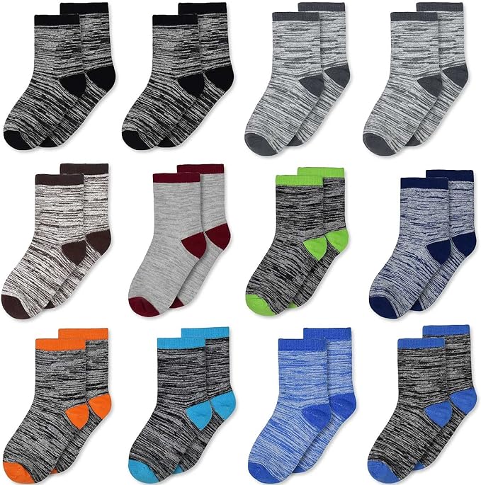 Boys Striped Cotton Socks