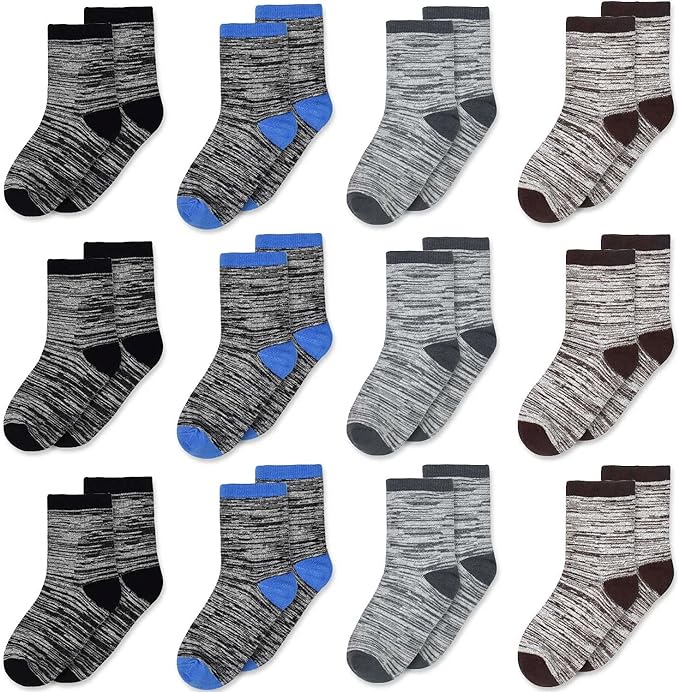 Boys Striped Cotton Socks