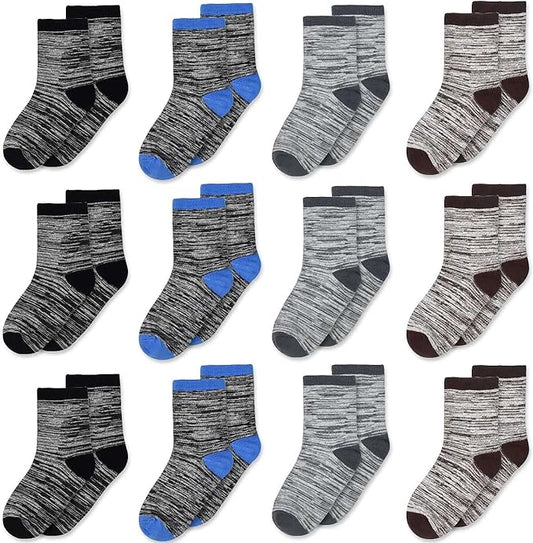 Boys Striped Cotton Socks