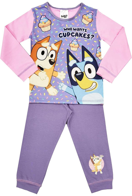 Bluey Girls Pyjamas Character Nightwear