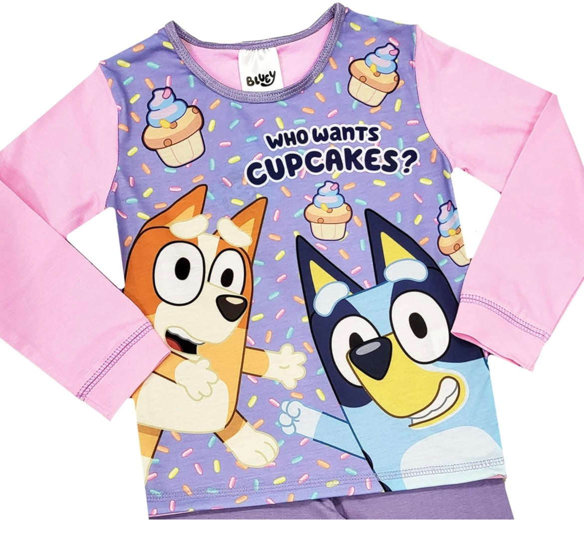 Bluey Girls Pyjamas Character Nightwear