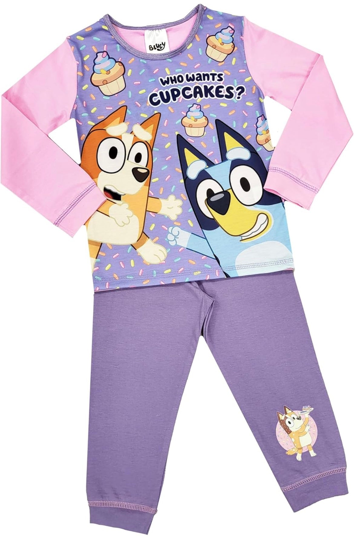 Bluey Girls Pyjamas Character Nightwear