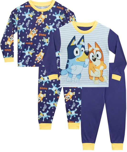 Bluey Pyjamas Boys | 2 Pack Pyjamas For Kids