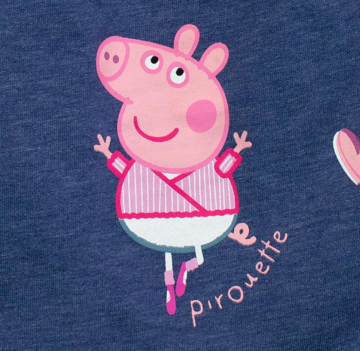 Peppa Pig Girls Pinafore Dress and Top Set