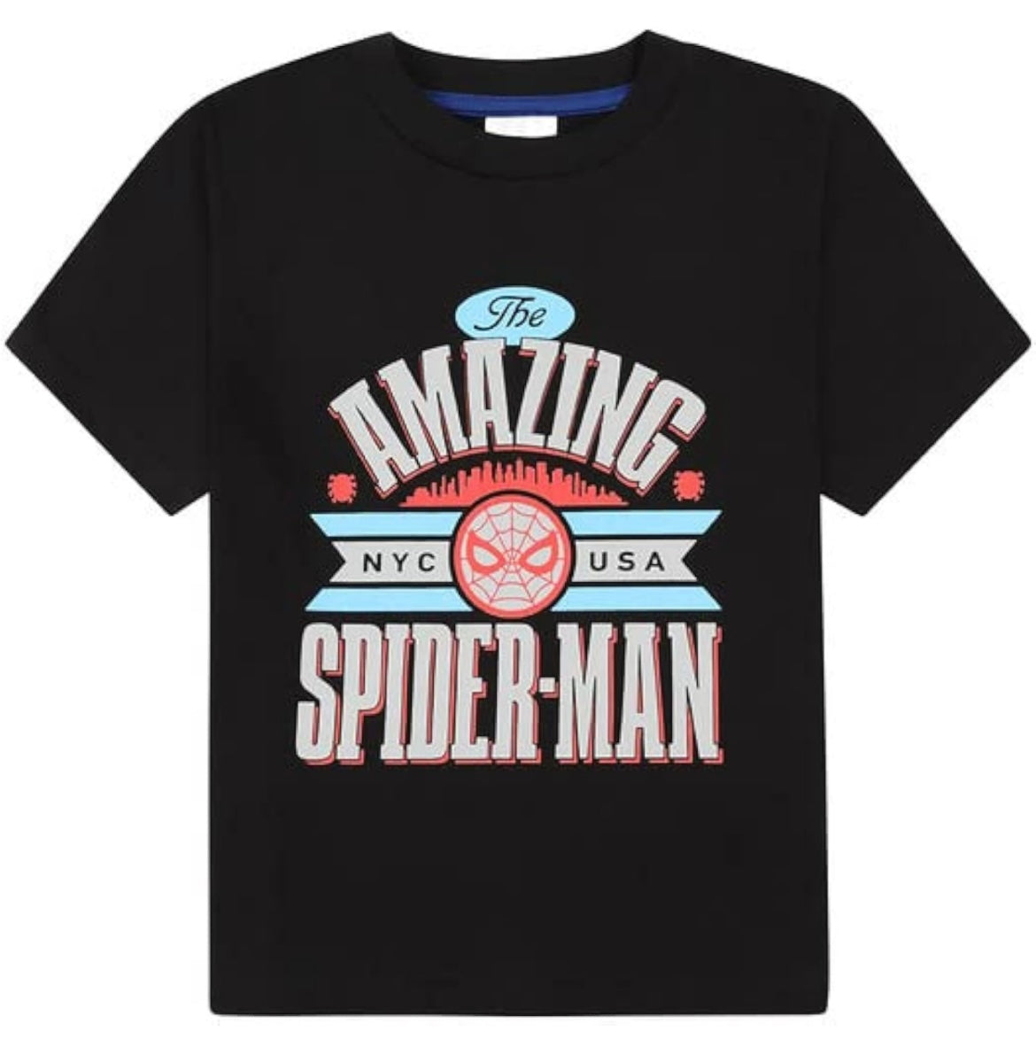 Spiderman 3 Pack Kids T-Shirts Boys Girls Multipack