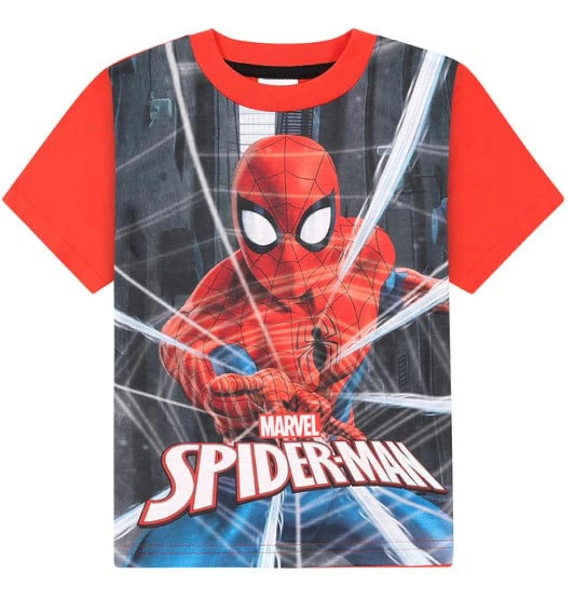 Spiderman 3 Pack Kids T-Shirts Boys Girls Multipack