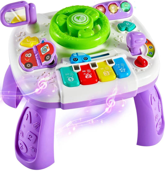 LINFUN KIDS Musical Learning Activity Table Baby Toys