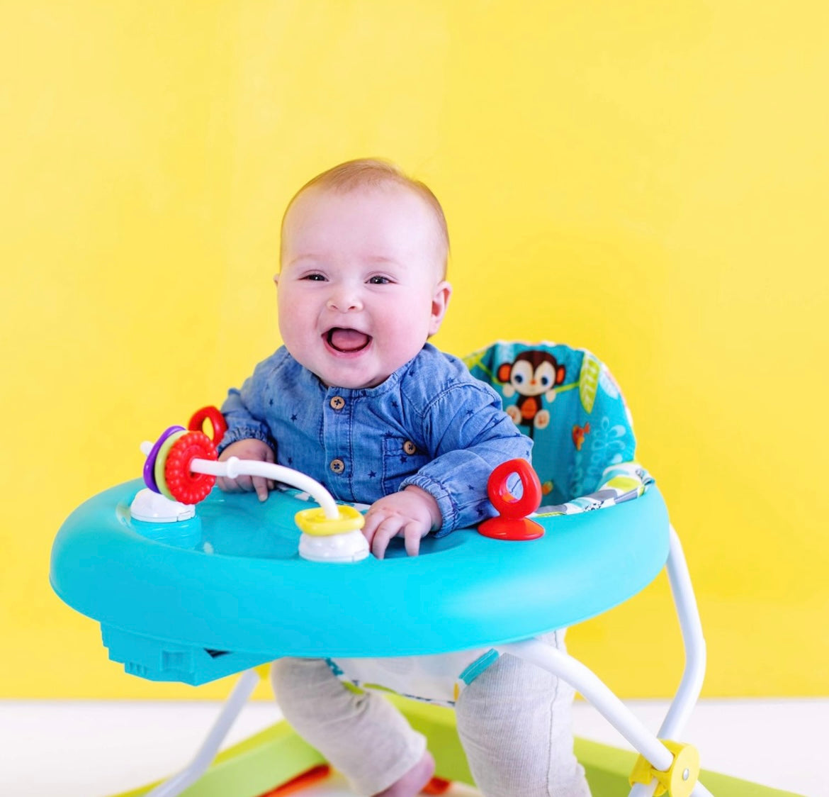 Bright Starts Giggling Safari Walker