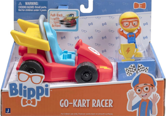 Blippi Go-Kart Racer Pull Back Vehicle