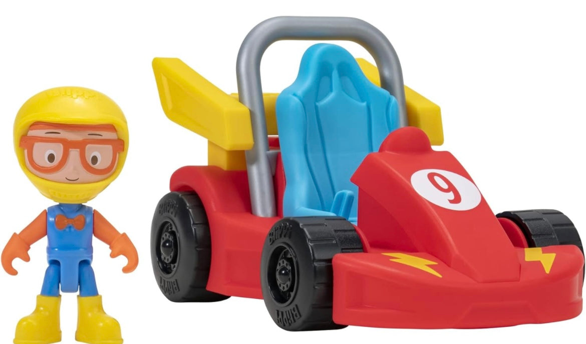 Blippi Go-Kart Racer Pull Back Vehicle