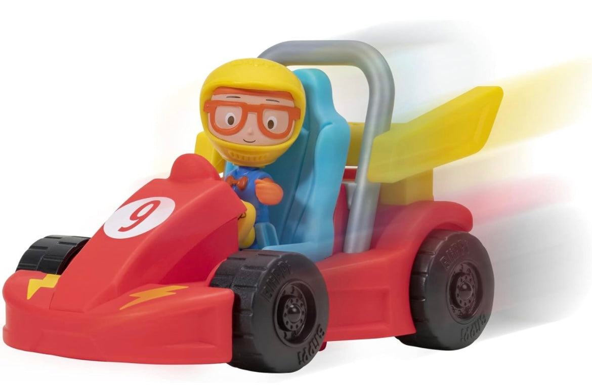 Blippi Go-Kart Racer Pull Back Vehicle