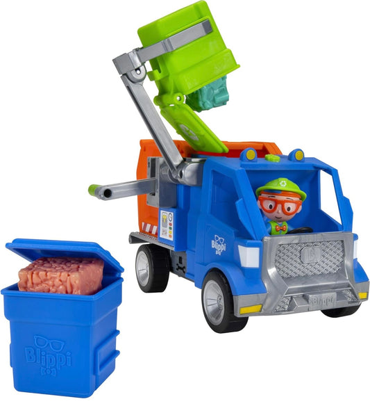 Blippi Truck, with Working Lever Figure Inside