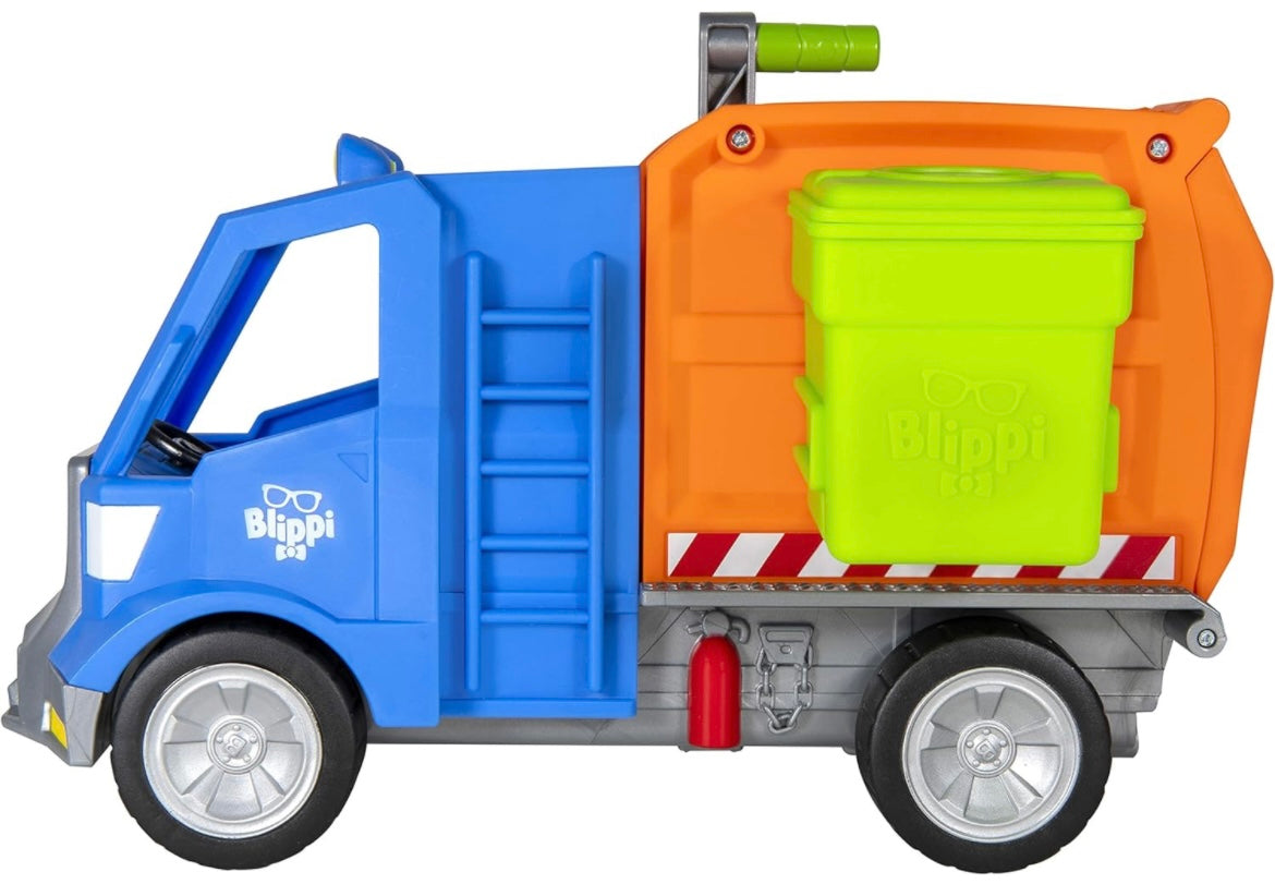 Blippi Truck, with Working Lever Figure Inside