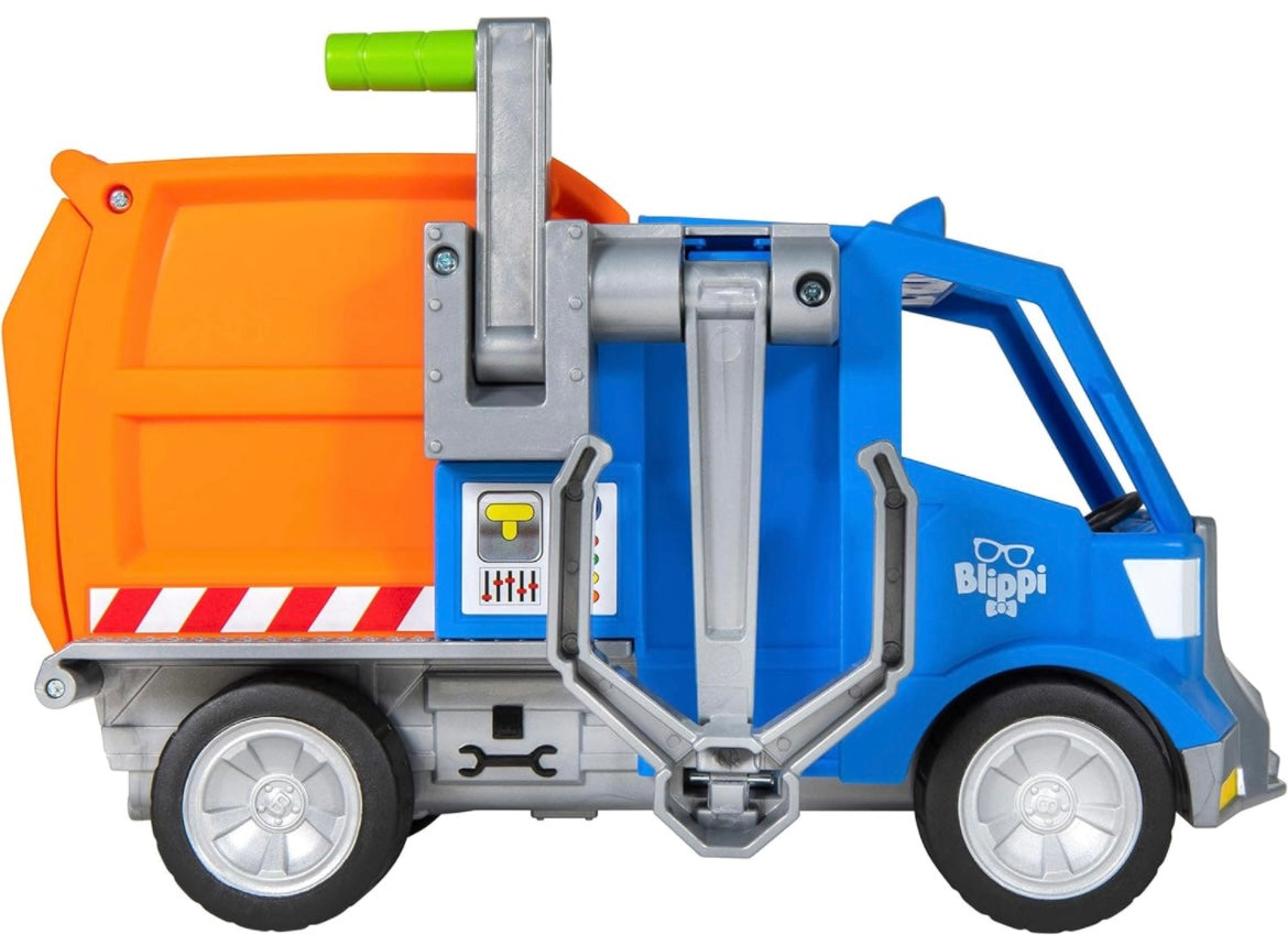 Blippi Truck, with Working Lever Figure Inside