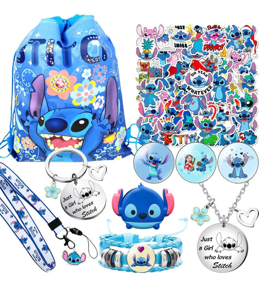 Stitch Stuff 59PCS Stitch Merchandise Gifts Set