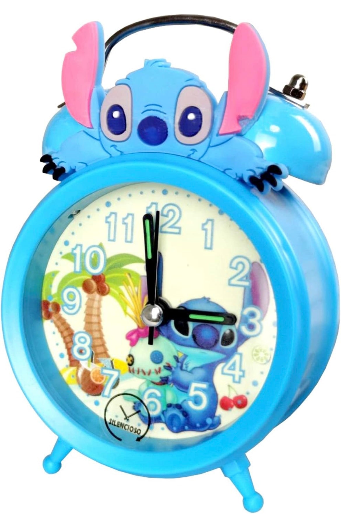 Children's Cartoon Stitch Alarm Clock