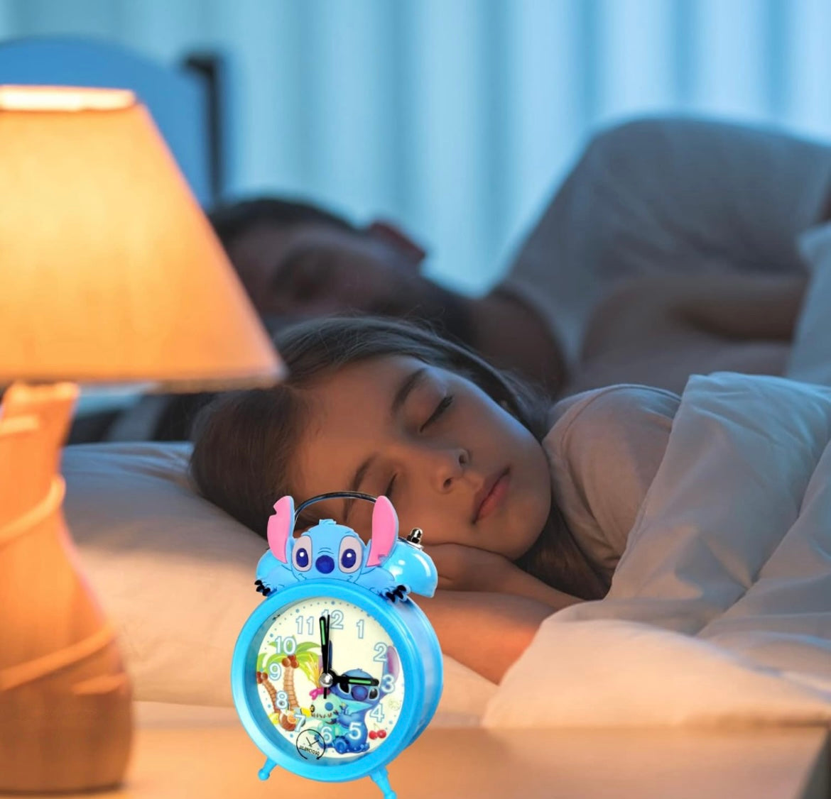 Children's Cartoon Stitch Alarm Clock