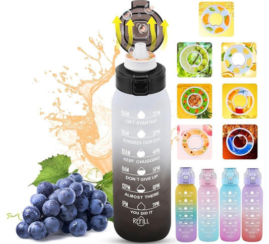 Air Water Bottle with 7 flavour Pods Starter up Set