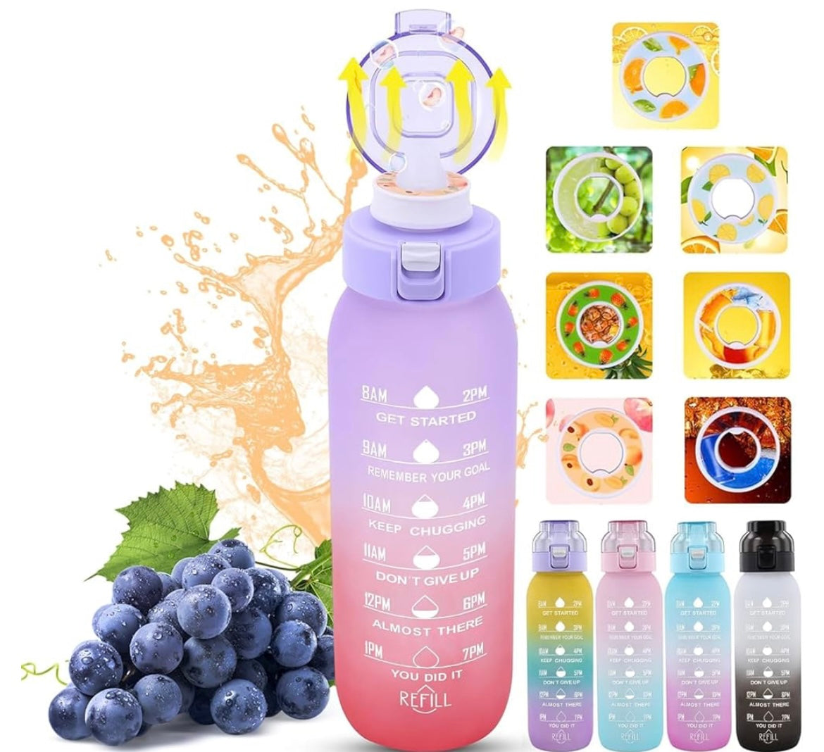 Air Water Bottle with 7 flavour Pods Starter up Set