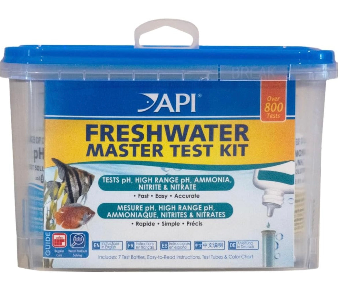 800 Test Freshwater Aquarium Water Master Test Kit