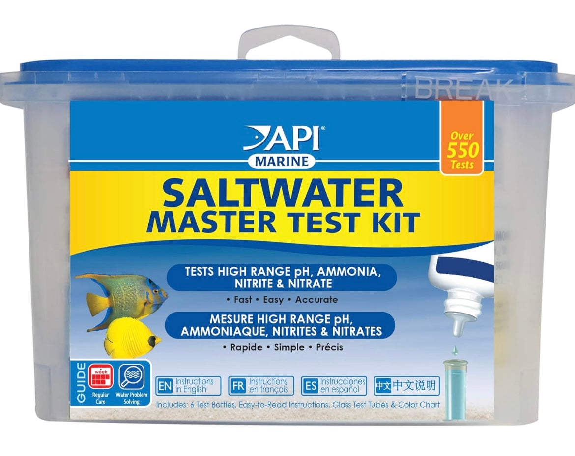 800 Test Freshwater Aquarium Water Master Test Kit