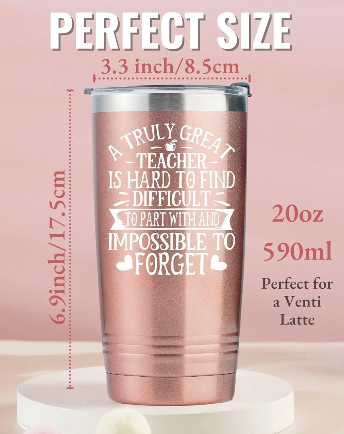 Teacher Gifts Tumbler for Women Men