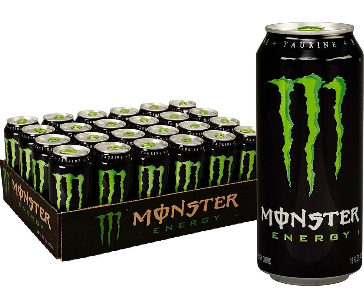 Monster Energy Drinks Energy Green Flavour