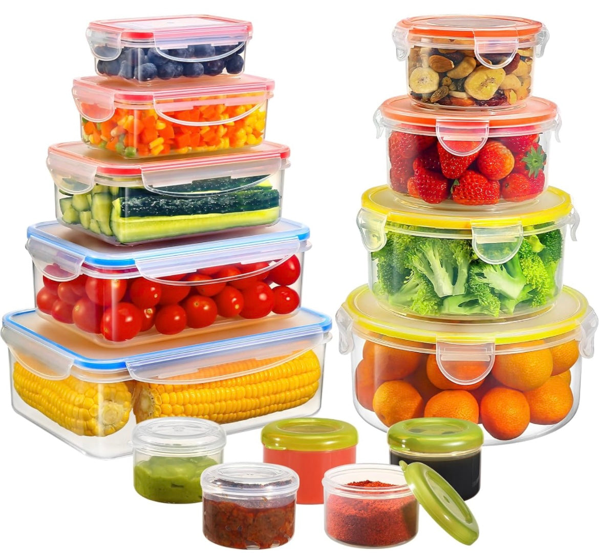 Food Storage Containers with Lids Airtight