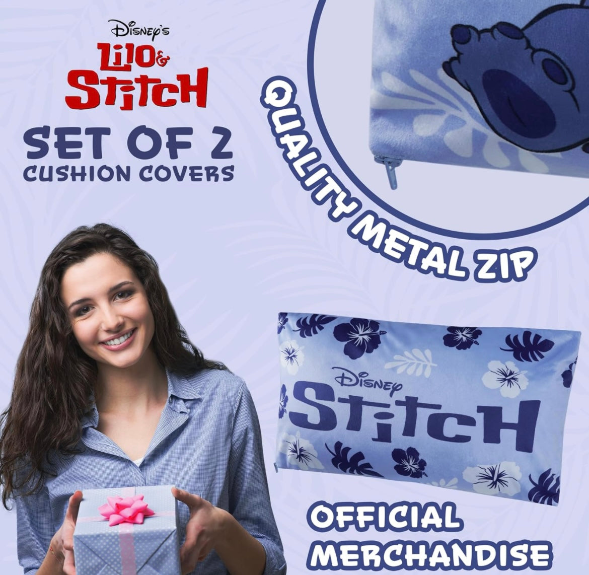 Disney Stitch Cushion Covers