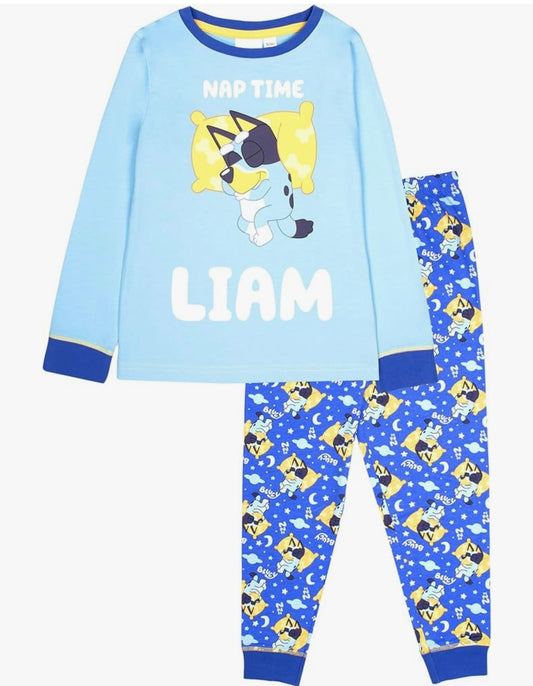 Bluey - Personalised Long Sleeve Pyjama