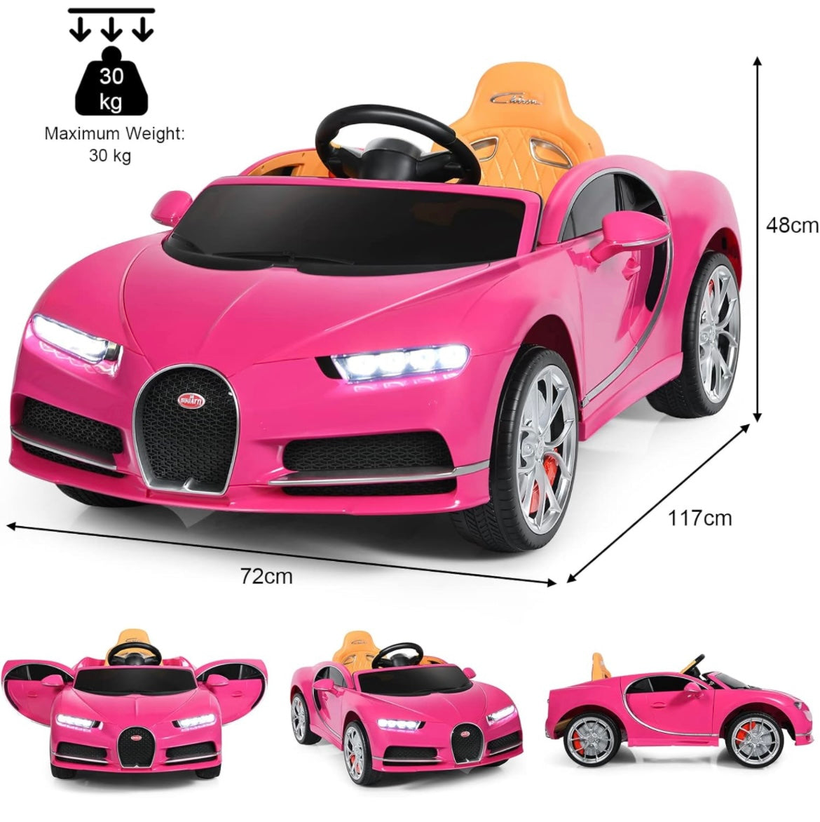 12V Kids Electric Ride On Car B