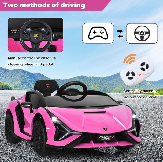 12V Kids Electric Ride on Car with Remote Control Sian