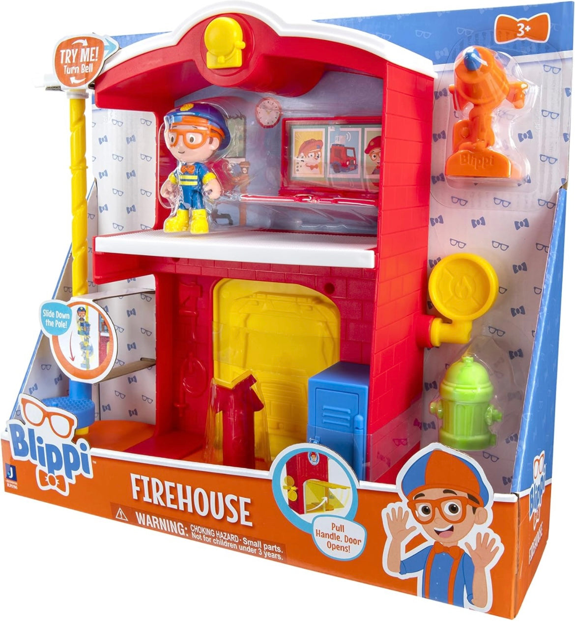 Blippi Firehouse Playset