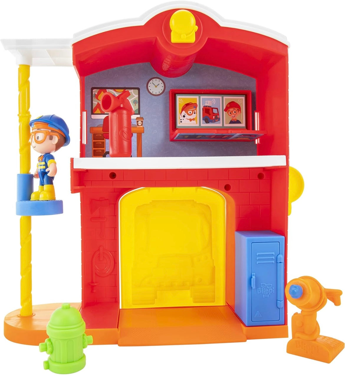 Blippi Firehouse Playset