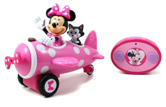 Jada 253074003 Minnie Roadster Plane,White,pink