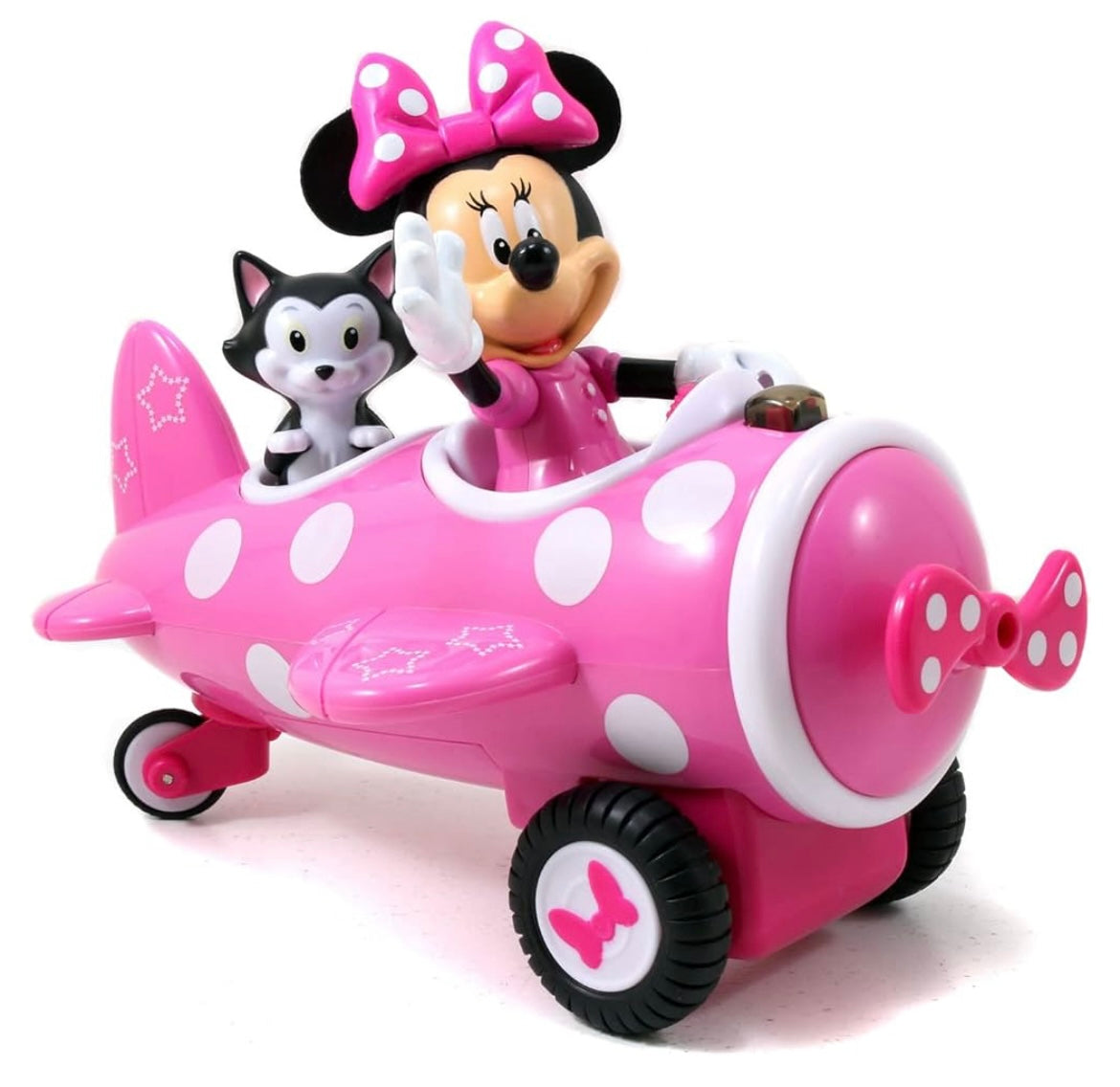 Jada 253074003 Minnie Roadster Plane,White,pink