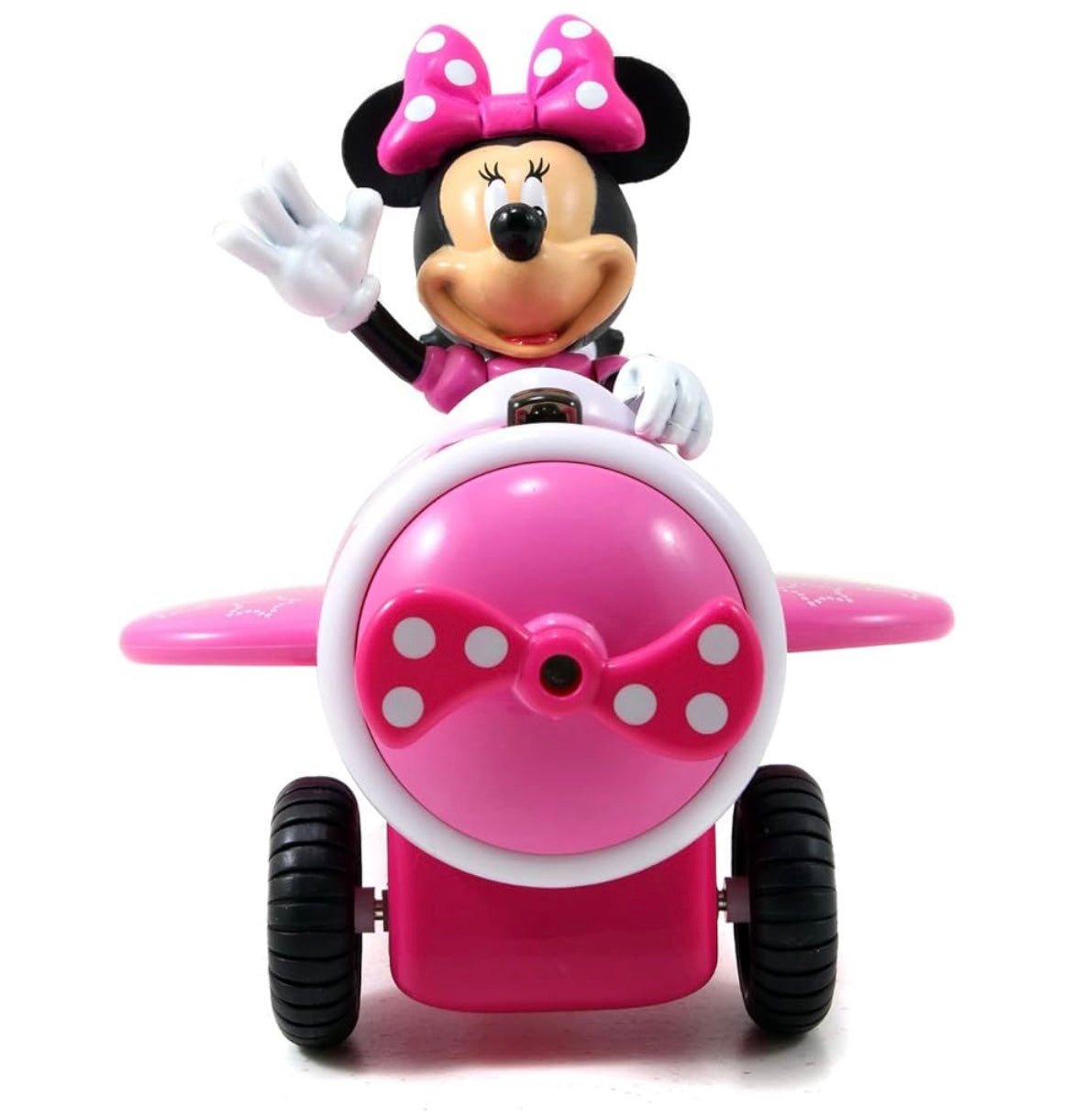 Jada 253074003 Minnie Roadster Plane,White,pink