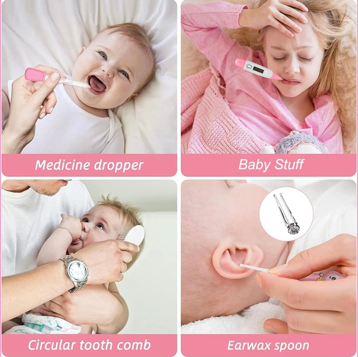 Baby Healthcare and Grooming Kit for Newborn Kids