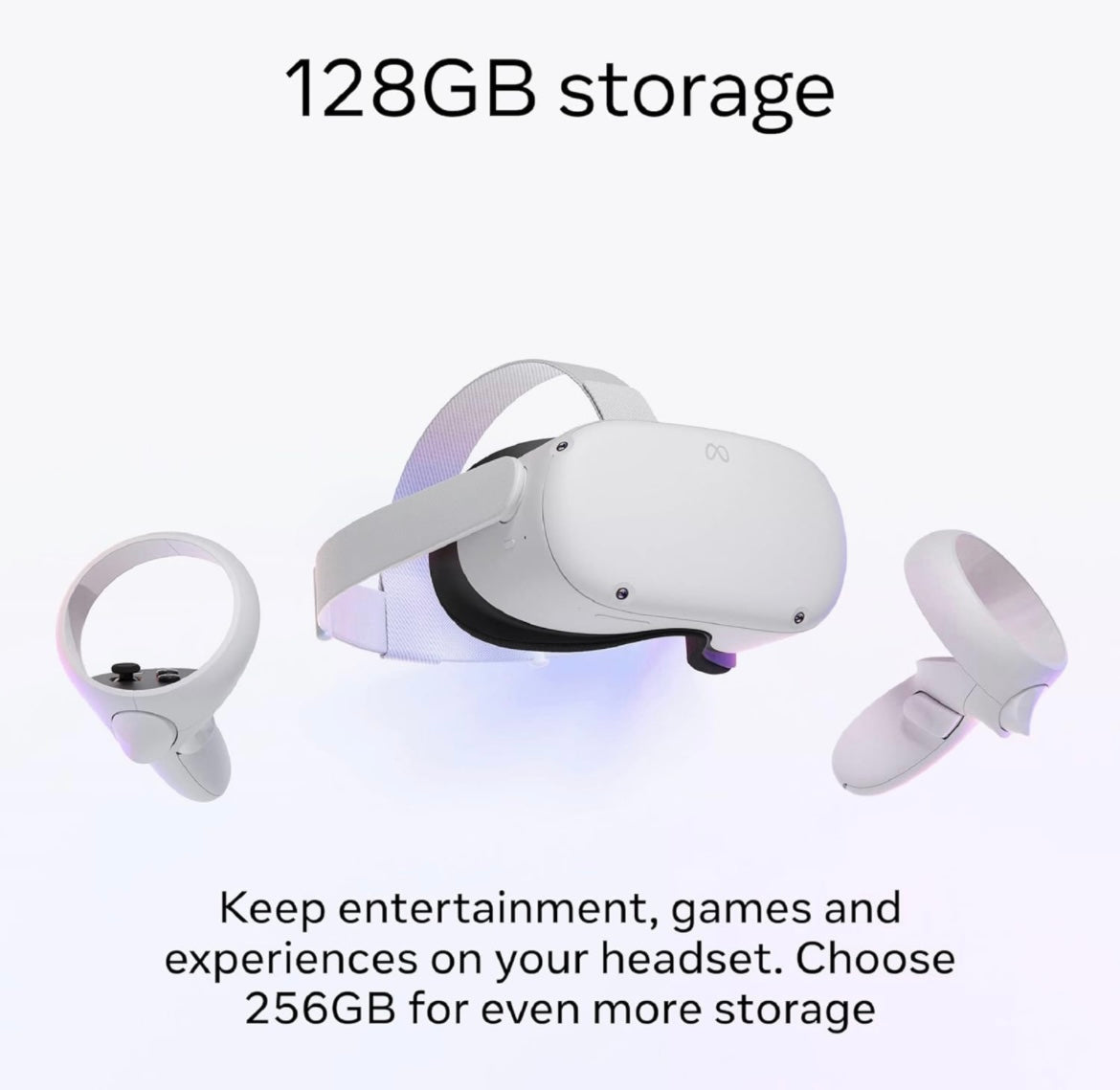 Meta Quest 2 - Advanced All-In-One VR Headset - 128 GB