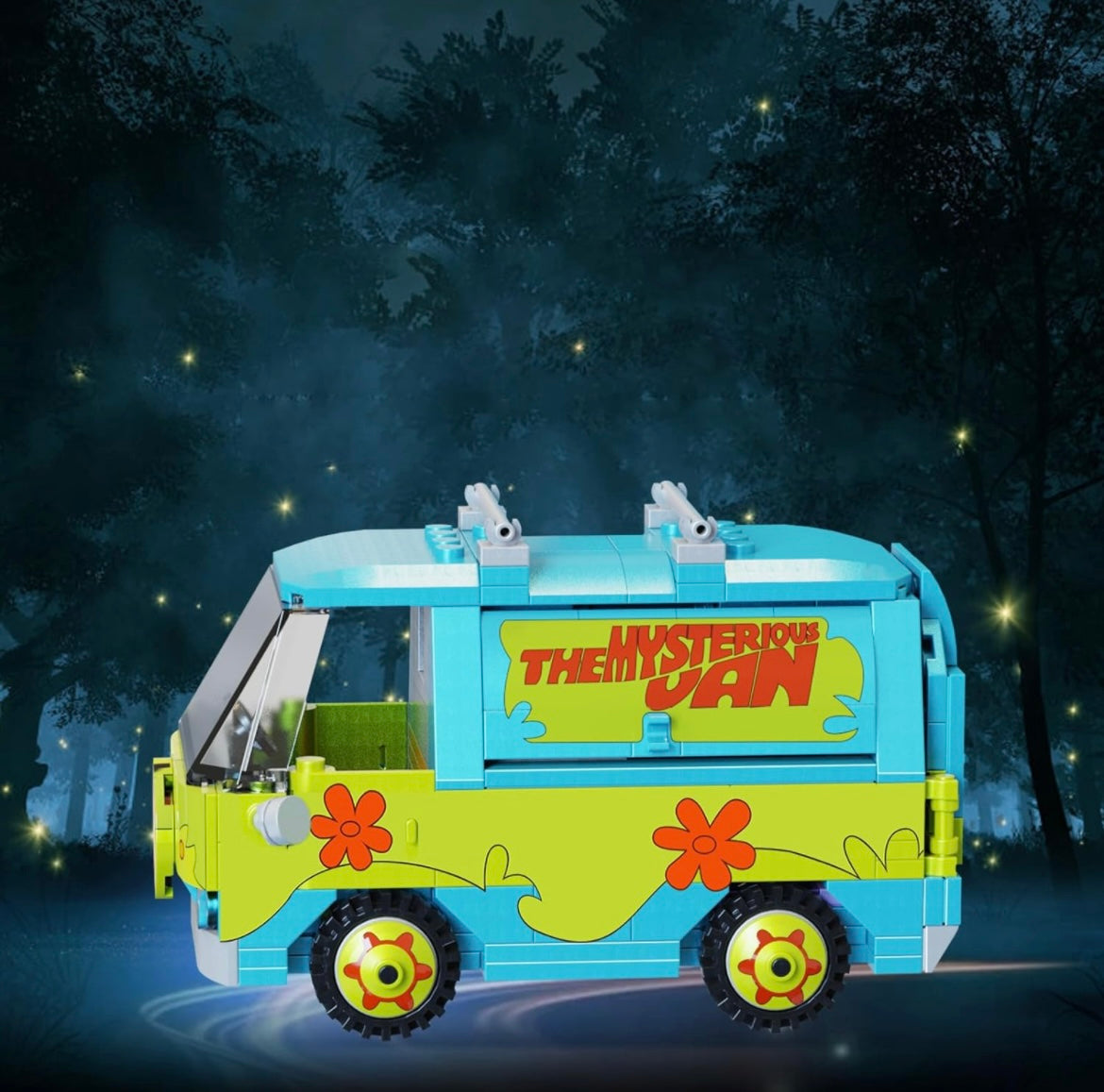 ZIQILIGHTING The Mystery Vehicle Machine Building Set - Scoobies Collectable Car Toy