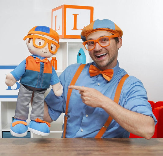 Blippi Get Ready and Play Plush