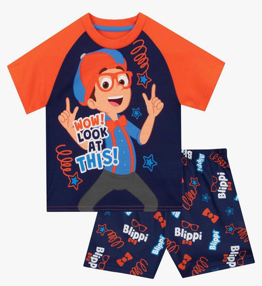 Blippi Pyjamas | Boys Short Pyjamas