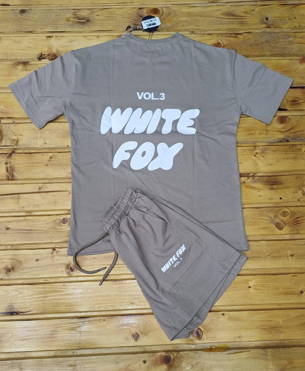 Replica white fox short sets