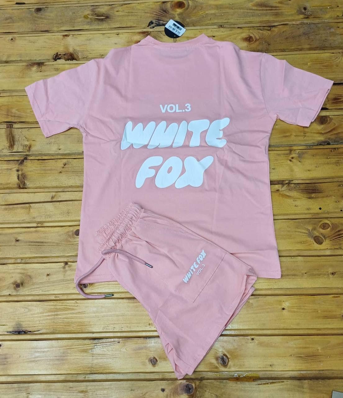 Replica white fox short sets