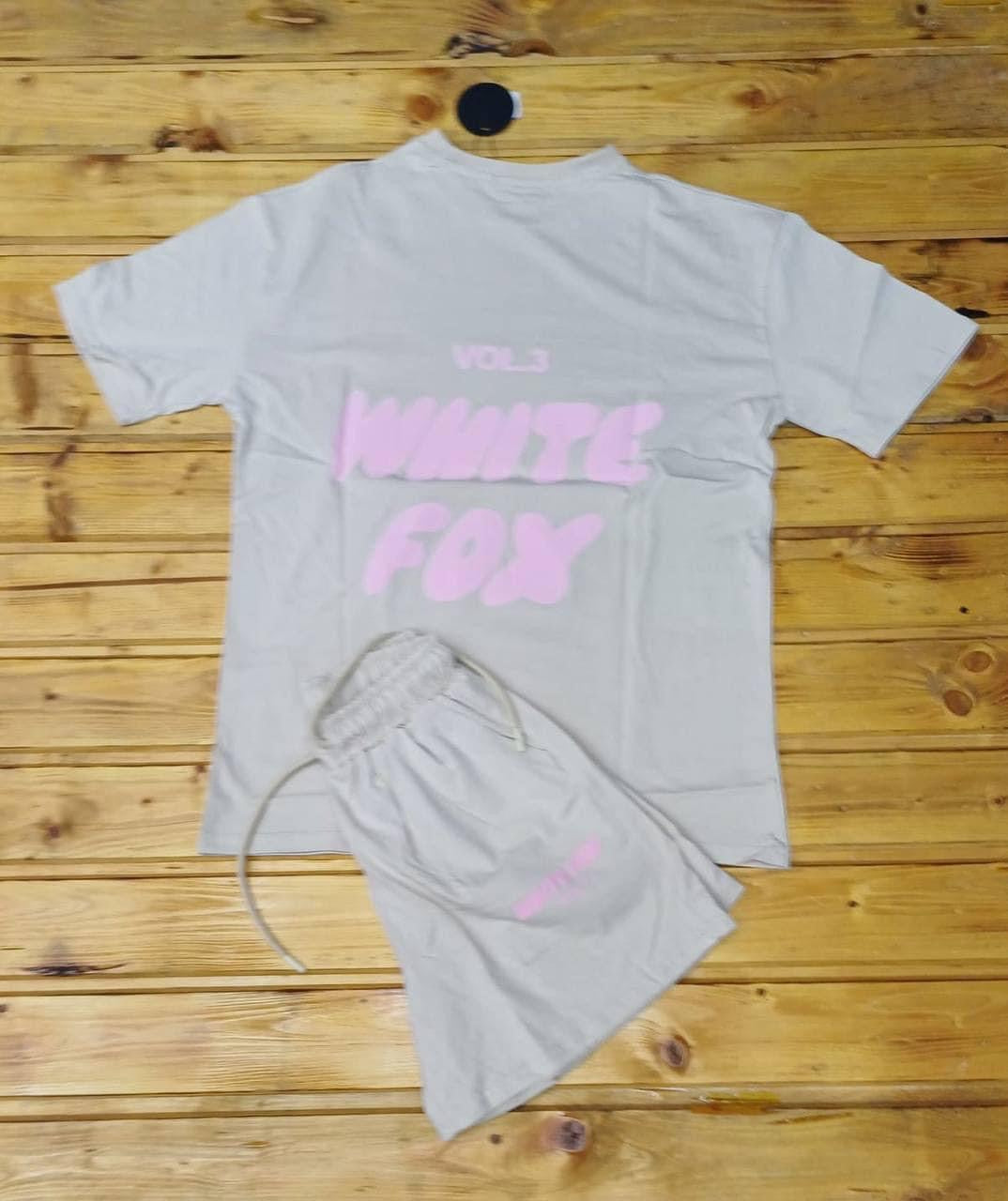 Replica white fox short sets