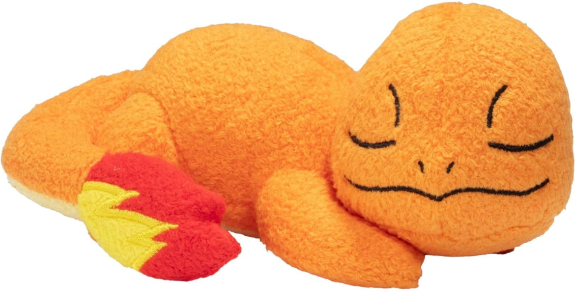 Pokémon Sleeping Plush - 5-Inch - Bulbasaur, Charmander, Squirtle