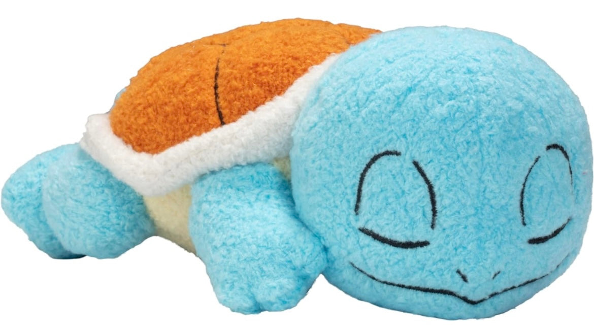 Pokémon Sleeping Plush - 5-Inch - Bulbasaur, Charmander, Squirtle