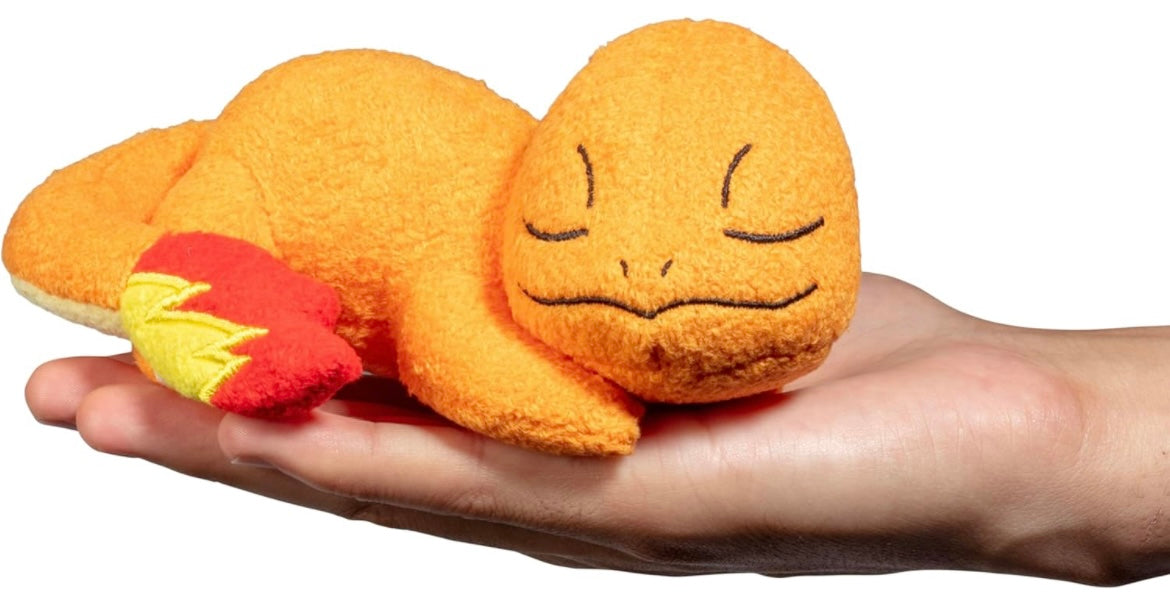 Pokémon Sleeping Plush - 5-Inch - Bulbasaur, Charmander, Squirtle